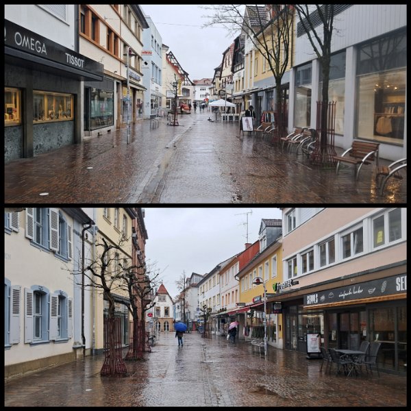 20260221_154211.jpg - ...selbst die Fußgängerzone ist fast menschenleer.