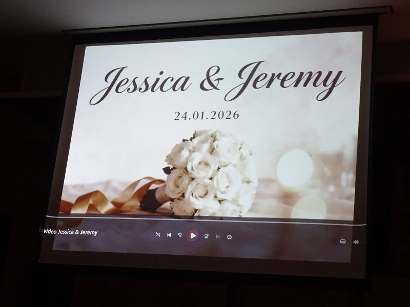 DSC05119.JPG - Marvin hat einen sehr schönen Film für die beiden gemacht!